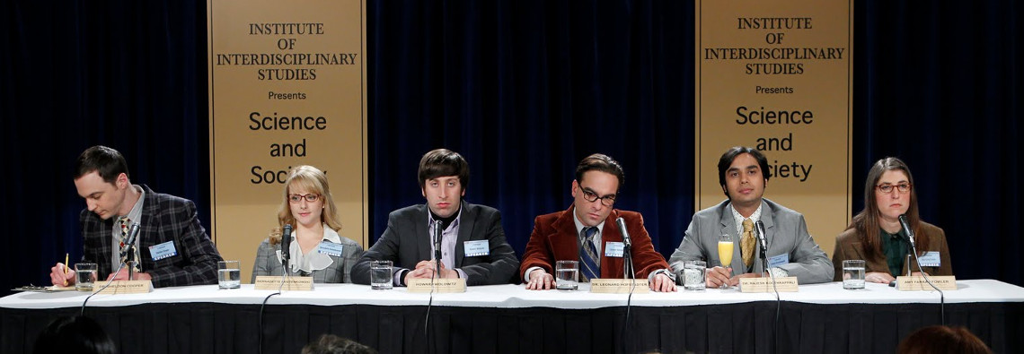 Conférence scientifique vue par The Big Bang Theory © Warner Bros. Television