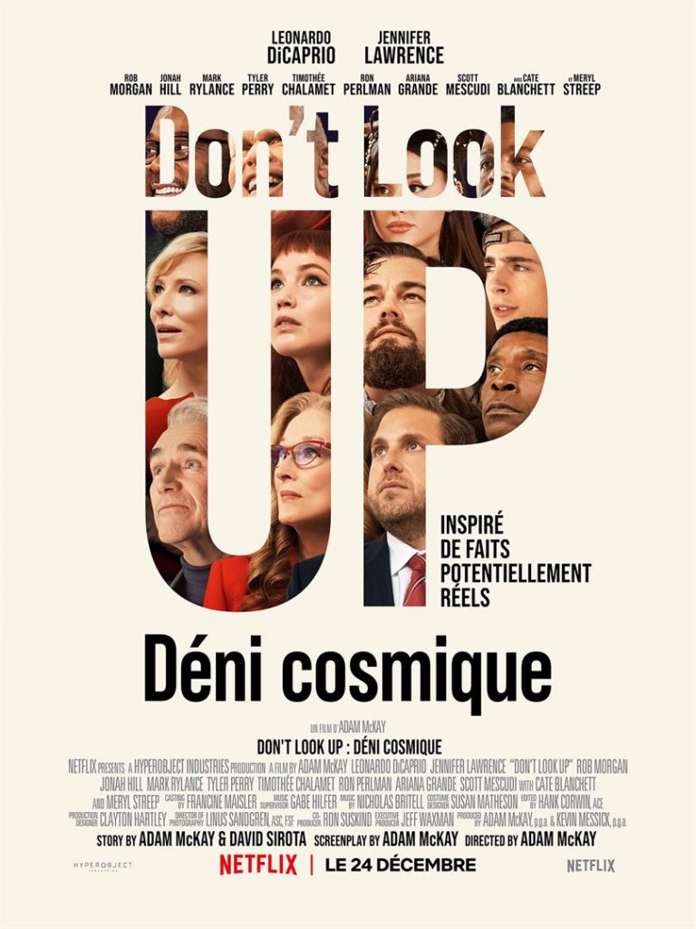Affiche française du film Don't look up